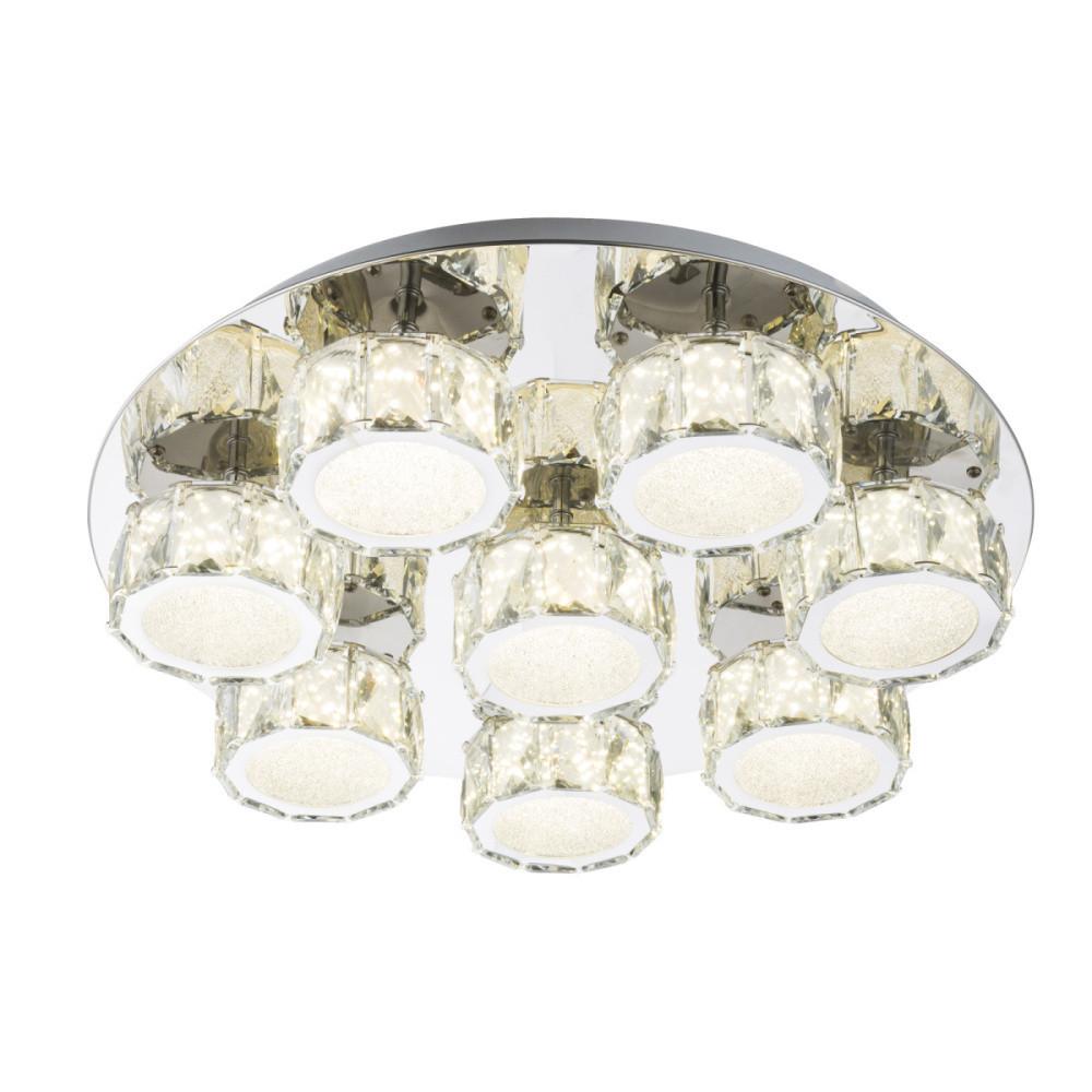 Image of Globo AMUR 49350D5 mennyezeti lámpa króm fém 1 * LED max. 64 W LED 4580 lm 4000 K IP20 F