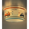 Kép 4/6 - Dalber POLICE 60616 mennyezeti gyereklámpa többszínű műanyag 2xE27 max. 40W E27