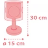 Kép 5/7 - Dalber Sweet Dance 70911 asztali gyerek lámpa fehér műanyag 1 x E14 max. 40W E14 1 db