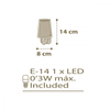Kép 5/5 - Dalber LED Vichy 80225B éjjeli fény gyerekeknek műanyag E14 1 db 15 lm 2900-3200 K