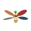 Kép 1/7 - Globo WADE I 03180 mennyezeti ventilátor fém színű 1 * E14 max. 60 W E14 IP20