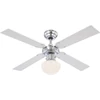 Kép 1/6 - Globo CHAMPION 0330 mennyezeti ventilátor króm fém 1 * E27 max. 60 W E27 IP20