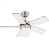 Kép 2/6 - Globo MARVA 0332 mennyezeti ventilátor matt nikkel fém 1 * E27 max. 60 W E27 IP20
