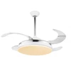 Kép 1/7 - Globo CABRERA 0351 mennyezeti ventilátor fehér fém 1 * LED LED 2180 lm IP20 F