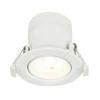 Kép 1/7 - Globo POLLY 12393-5 beépíthető spotlámpa fehér műanyag 1 * LED max. 5 W LED 400 lm 3000 K IP20 F