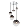Kép 1/5 - Globo VARUS 15861-5 többágú függeszték króm fém 3 * E27 max. 40 W E27 IP20