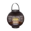 Kép 1/2 - Globo Solar 33286 napelemes lámpa fekete fém 2700 K IP44