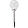 Kép 1/7 - Globo SOLAR 33353 kültéri led állólámpa rozsdamentes acél LED - 1 x 0,06W LED IP44