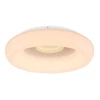 Kép 4/7 - Globo RILLA 41296-50R ufó lámpa fehér fém 1 * LED max. 50 W LED 3800 lm IP20 F