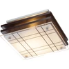 Kép 1/4 - Globo KADAVU 48089 mennyezeti lámpa sötétbarna fa 1 * E27 max. 60 W E27 IP20