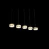 Kép 4/7 - Globo AMUR 49350-52H led függeszték króm fém 1 * LED max. 48 W LED 3700 lm 4000 K IP20 F