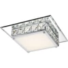Kép 1/2 - Globo MARGO 49355 mennyezeti kristálylámpa króm fém 1 * LED max. 12 W LED 720 lm 4000 K IP20 E