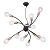 Kép 1/2 - Globo SARINI 54003-12 csillár fekete fém 12 * E27 max. 60 W E27 IP20
