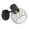 Kép 2/3 - Globo BEVERONE 54054-1 falikar grafit fém 1 * E27 max. 40 W E27 IP20