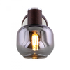 Kép 3/3 - Globo PALLO 54303-1 fali lámpa kapcsolóval bronz színű fém 1 * E14 max. 40 W E14 IP20