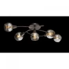 Kép 2/2 - Globo ISLA 54347-5 mennyezeti lámpa bronz színű fém 5 * E14 LED max. 4 W E14 LED 196 lm 3000 K IP20 F