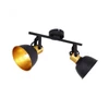 Kép 1/3 - Globo FILLO 54655-2 mennyezeti spot lámpa fekete fém 2 * E14 max. 25 W E14 IP20