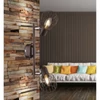 Kép 2/3 - Globo AKIN 54801-2 mennyezeti lámpa bronz színű fém 2 * E14 max. 40 W E14 IP20