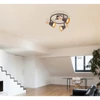 Kép 2/6 - Globo AERON 54808-3 mennyezeti lámpa rozsdabarna fém 3 x E14 max. 25W E14 3 db IP20