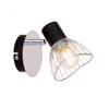 Kép 1/3 - Globo FASSA 54815-1 fali spotlámpa króm fém 1 * E14 max. 40 W E14 IP20