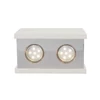 Kép 7/7 - Globo CHRISTINE 55010-2D mennyezeti spot lámpa fehér gipsz 2 x GU10 max. 25W GU10 IP20