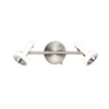 Kép 6/7 - Globo RODRIK 56006-2 mennyezeti lámpa matt nikkel fém 2 * LED max. 5 W LED 310 lm 3000 K IP20 G