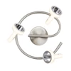 Kép 4/6 - Globo RODRIK 56006-3 mennyezeti lámpa matt nikkel fém 3 * LED max. 5 W LED 310 lm 3000 K IP20 G