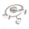 Kép 5/6 - Globo RODRIK 56006-3 mennyezeti lámpa matt nikkel fém 3 * LED max. 5 W LED 310 lm 3000 K IP20 G