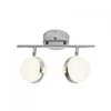 Kép 2/2 - Globo TOBIAS 56007-2 mennyezeti lámpa króm fém LED - 2 x 10W LED 950 lm 4000 K IP20 A+