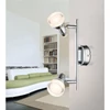Kép 2/2 - Globo ALASKA 56134-2 mennyezeti lámpa króm fém 2 * LED max. 4 W LED 200 lm 3000 K IP20 G