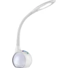 Kép 1/5 - Globo TARRON 58278 íróasztal lámpa fehér akril 1 * LED max. 5 W LED 300 lm 5500 K IP20 G