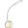 Kép 4/5 - Globo TARRON 58278 íróasztal lámpa fehér akril 1 * LED max. 5 W LED 300 lm 5500 K IP20 G