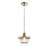 Kép 1/4 - Globo NEVIS 69030 egyágú függeszték bronz színű fém 1 * E27 max. 60 W E27 IP20