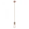 Kép 3/3 - Globo OLIVER A22 egyágú függeszték réz fém 1 * E27 max. 60 W E27 IP20