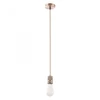 Kép 1/3 - Globo OLIVER A22 egyágú függeszték réz fém 1 * E27 max. 60 W E27 IP20