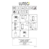 Kép 6/6 - Lutec FACE 5033001001 kültéri fali led lámpa rozsdamentes acél rozsdamentes acél EVERLIGHT 2835 LED 800 lm 3000 K IP44 A+