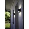 Kép 2/5 - Lutec GEMINI 5189101118 kültéri fali led lámpa sötétszürke alumínium Lextar 2835 LED 1230 lm 4000 K IP54 A+