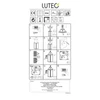 Kép 7/7 - Lutec HOM 5241101012 kültéri fali led lámpa matt fekete alumínium Lextar 3030 LED 400 lm 3000 K IP44 A+