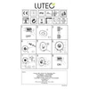 Kép 6/6 - Lutec UBLO 6348101112 kültéri fali lámpa ezüst alumínium Lextar 2835 LED 950 lm 3000 K IP54 A+