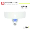 Kép 6/6 - Lutec LIBRA 7632401053 mozgásérzékelős led reflektor fehér műanyag Lextar 2835 LED 3000 lm 5000 K IP44 A+
