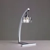 Kép 1/3 - Mantra CUADRAX CHROME OPTICAL GLASS 0964 asztali lámpa króm fém 1*G9 max5W G9 IP20