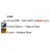 Kép 3/3 - Mantra CUADRAX 1100 mennyezeti lámpa sárgaréz fém 6xG9 max. 33 W G9 IP20