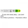 Kép 3/3 - Mantra EOS 1885 fali lámpa opál műanyag 1xLED max. 3W LED 280 lm 2700 K IP44