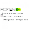 Kép 3/5 - Mantra EOS 1886 ledes asztali lámpa opál műanyag 1xLED max. 2W LED 90 lm IP65