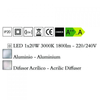 Kép 3/6 - Mantra HEMISFERIC 4086 állólámpa alumínium alumínium LED 20W LED 1800 lm 3000 K