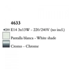 Kép 3/3 - Mantra LOEWE CROMO 4633 csillárok nappaliba króm fém 3xE14 max. 13W E14 IP20