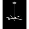 Kép 1/3 - Mantra Aire LED 5913 led függeszték ezüst fém LED - 1 x 42W 3700 lm 3000 K IP20 A++
