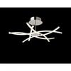 Kép 1/2 - Mantra Aire LED 6030 mennyezeti lámpa ezüst fém LED - 1 x 42W 3700 lm 3000 K IP20 A++
