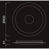 Kép 2/3 - Mantra Virgin Sand 5929 mennyezeti kristálylámpa fehér LED - 1 x 18W 1680 lm 3000 K IP20 A++