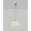Kép 2/2 - Mantra NUBOLE 6274 egyágú függeszték fehér üveg 1*E27 max60W E27 IP20